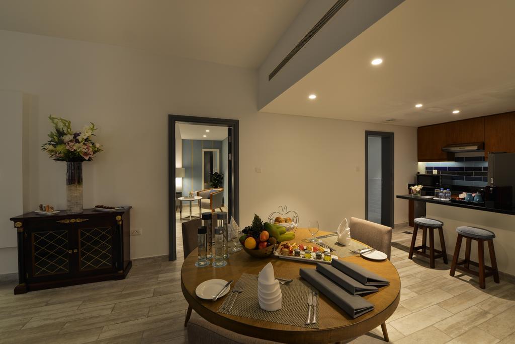 Sealine Beach, A Murwab Resort Месайед Екстериор снимка A 3D rendering of a dining room