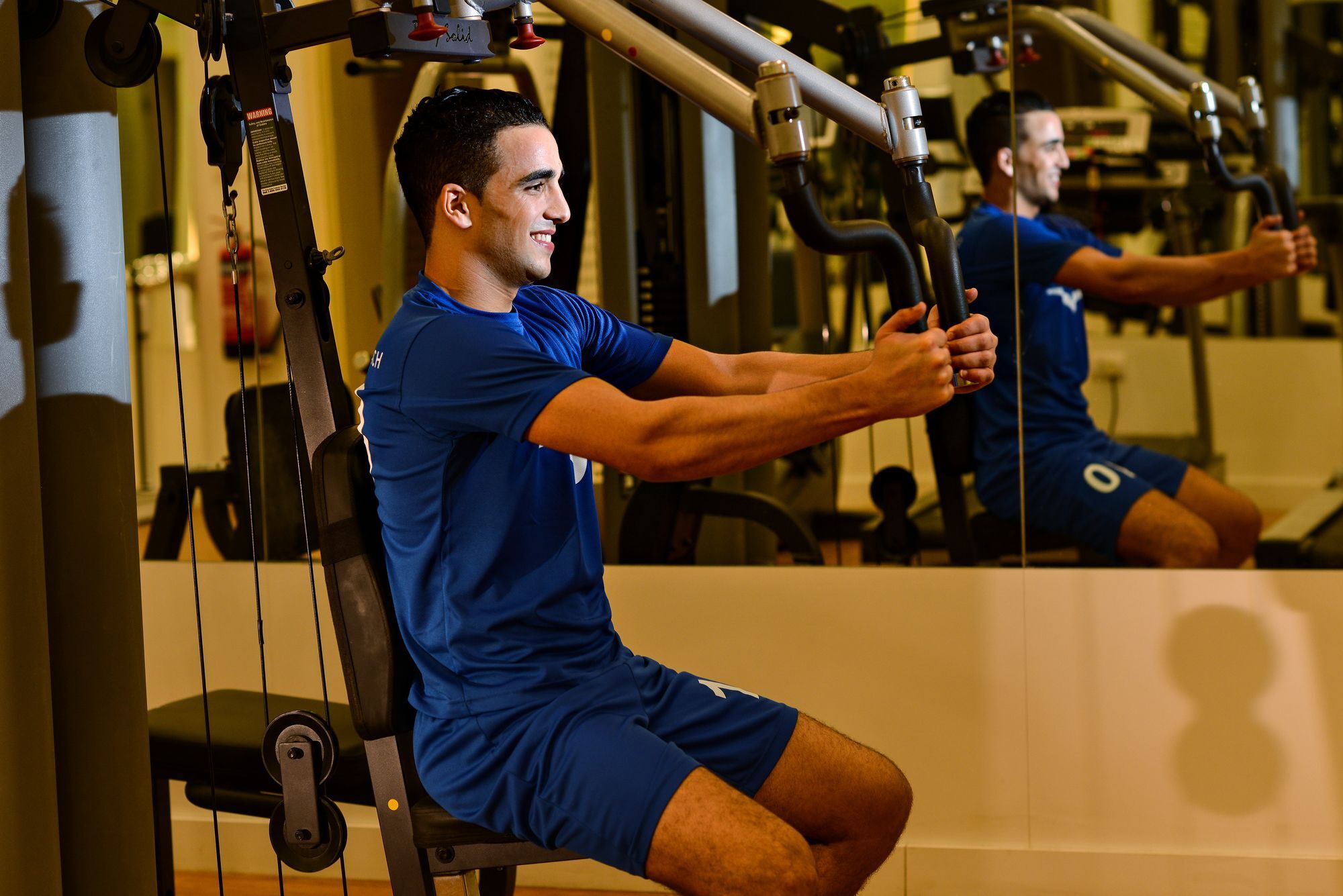 Sealine Beach, A Murwab Resort Месайед Екстериор снимка A player working out in the gym